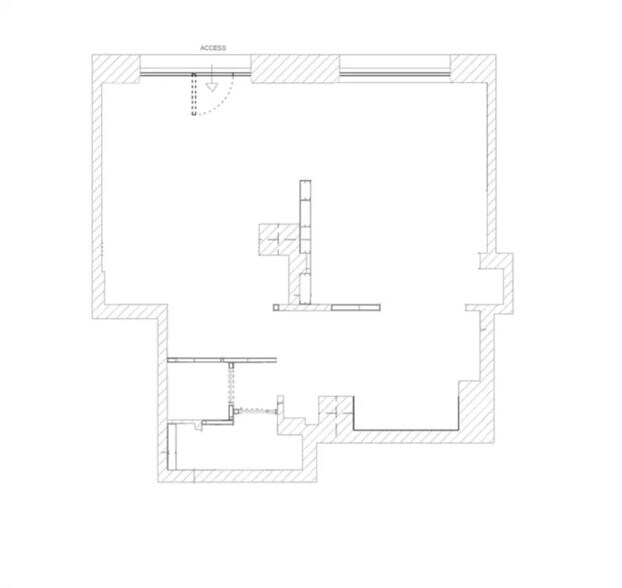 Local commercial dans Paris à louer - Plan d’étage – Image 3 sur 5