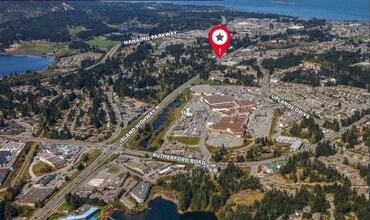 5909 Island Hwy, Nanaimo, BC - VUE AÉRIENNE  vue de carte