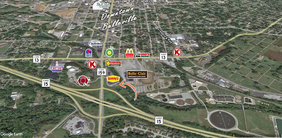 1140 S Illinois St, Belleville, IL à louer - Photo de l’immeuble – Image 2 sur 3