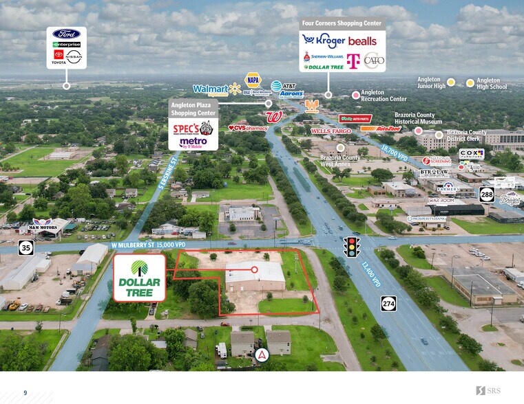 201 W Mulberry St, Angleton, TX à vendre - Photo de l’immeuble – Image 3 sur 7
