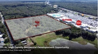 Plus de détails pour 376 S Croft Ave, Inverness, FL - Terrain à vendre