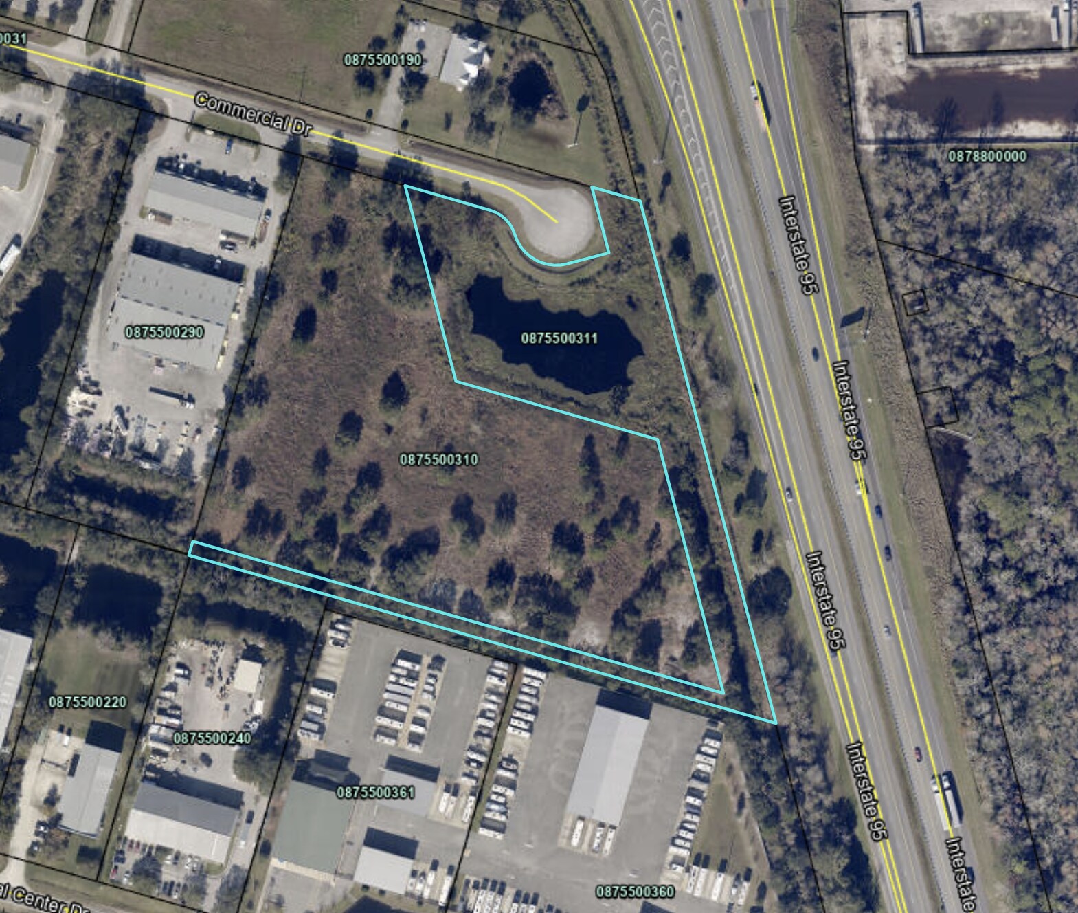 0 Commercial Dr, Saint Augustine, FL à vendre Aérien– Image 1 sur 3