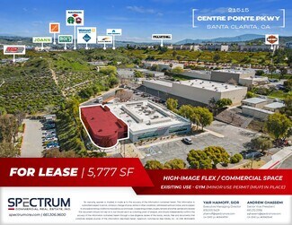 Plus de détails pour 21515 Centre Pointe Pky, Santa Clarita, CA - Local d'activités à louer