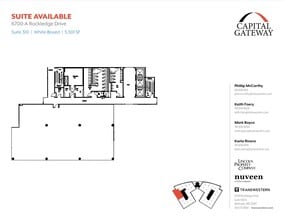 6700 Rockledge Dr, Bethesda, MD à louer Plan d’étage– Image 1 sur 2