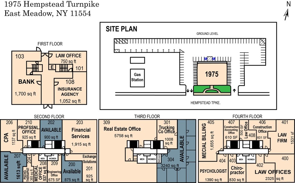1975 Hempstead Tpke, East Meadow, NY à louer - Plan de site – Image 2 sur 10