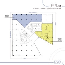 1220 L St NW, Washington, DC à louer Plan d’étage– Image 1 sur 4