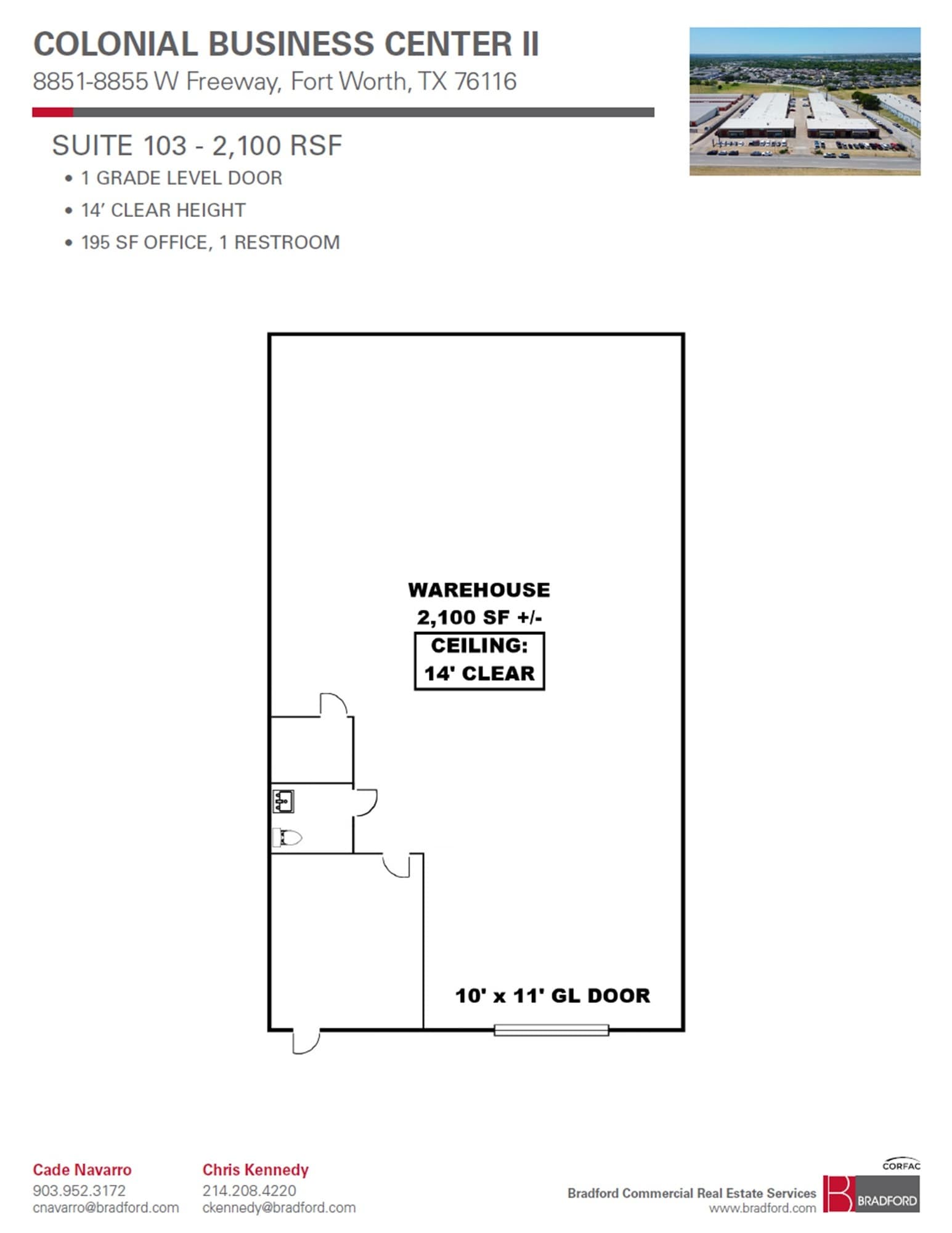 8851 West Fwy, Fort Worth, TX à louer Plan d’étage– Image 1 sur 1