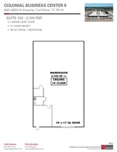 8851 West Fwy, Fort Worth, TX à louer Plan d’étage– Image 1 sur 1