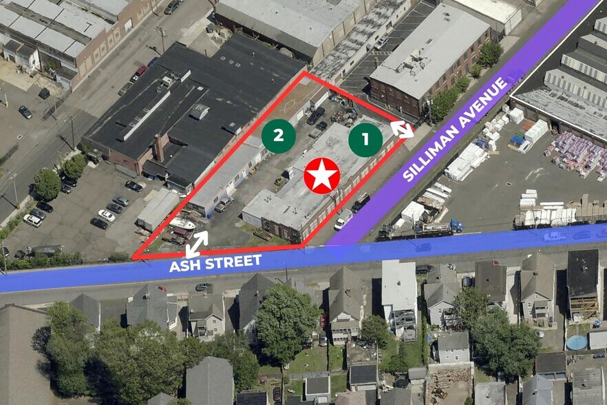 120 Silliman Ave, Bridgeport, CT à vendre - Aérien – Image 1 sur 9