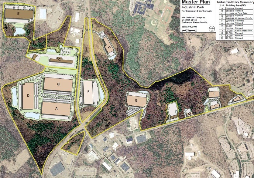 Site K, Marlborough, MA à louer - Plan de site – Image 2 sur 2