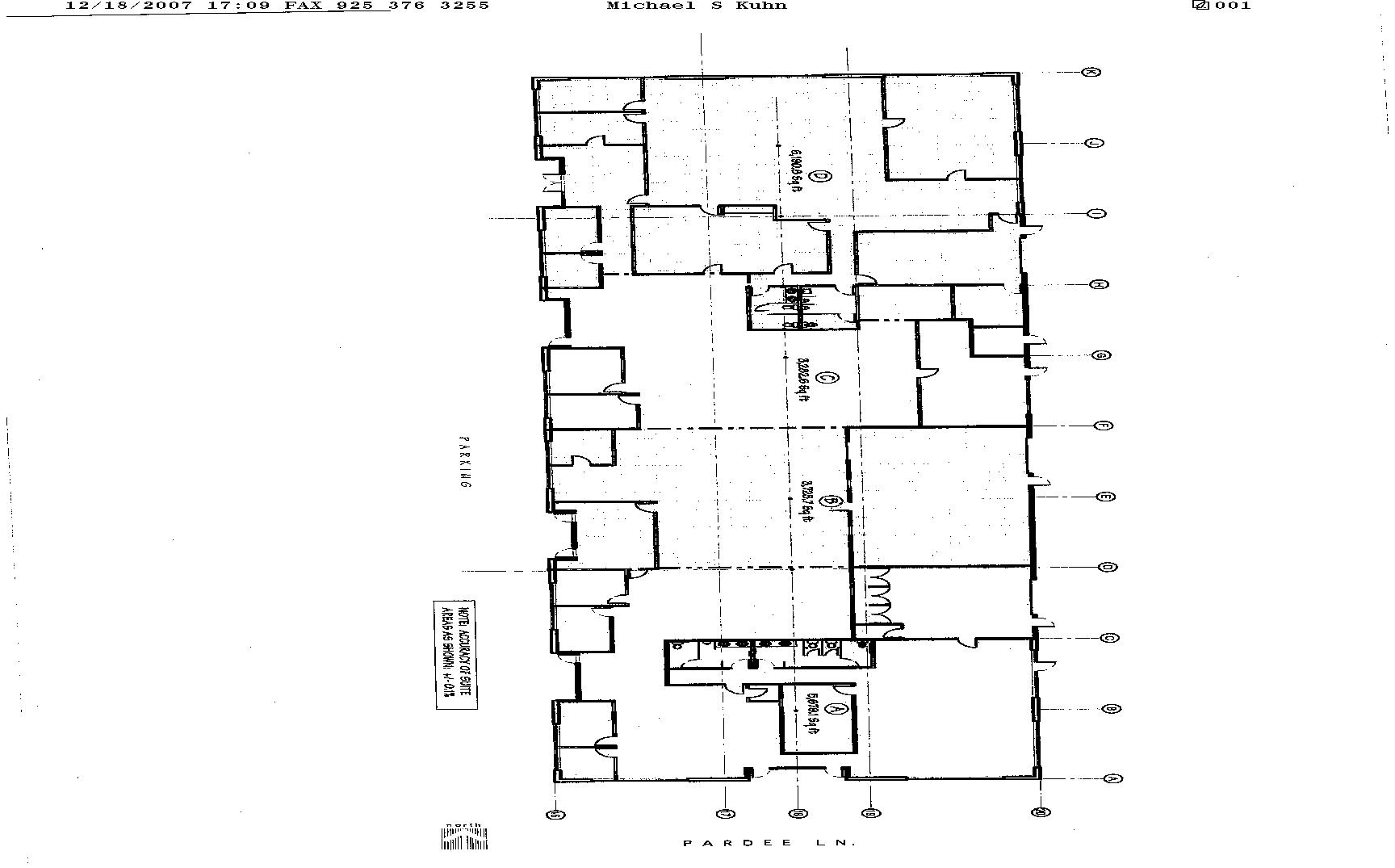 7755 Pardee Ln, Oakland, CA à louer Plan d’étage– Image 1 sur 1