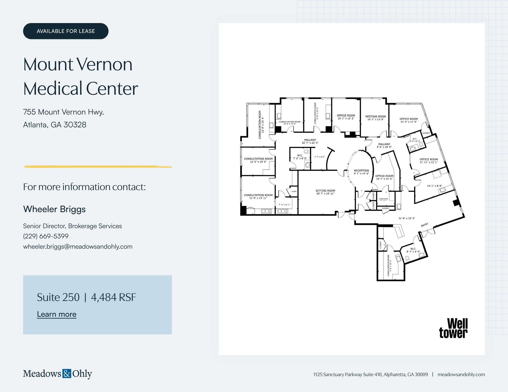 755 Mount Vernon Hwy NE, Atlanta, GA à louer Plan de site– Image 1 sur 1