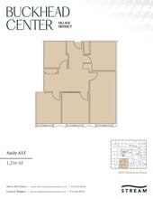 2970 Peachtree Rd NW, Atlanta, GA à louer Plan d’étage– Image 2 sur 2