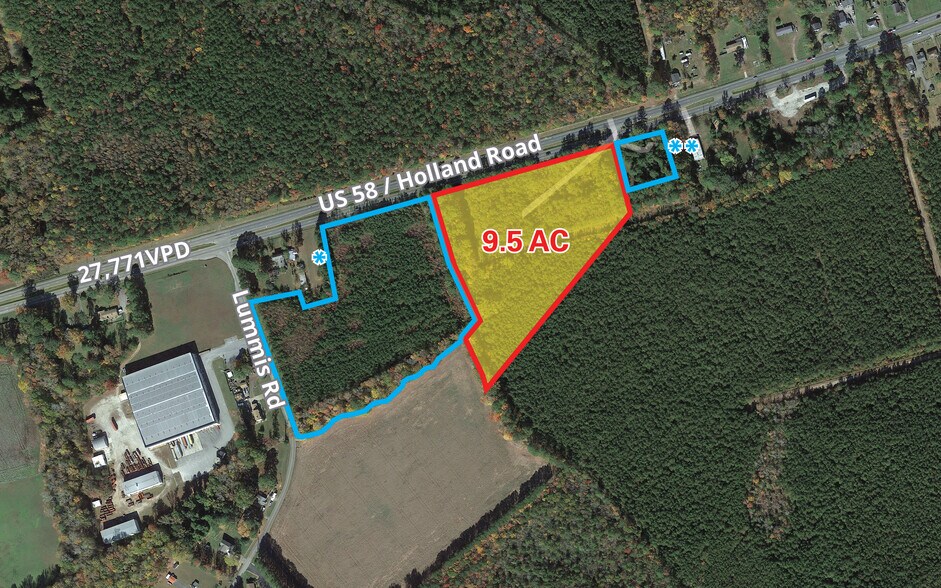 Holland Rd, Suffolk, VA à vendre - Photo principale – Image 1 sur 2