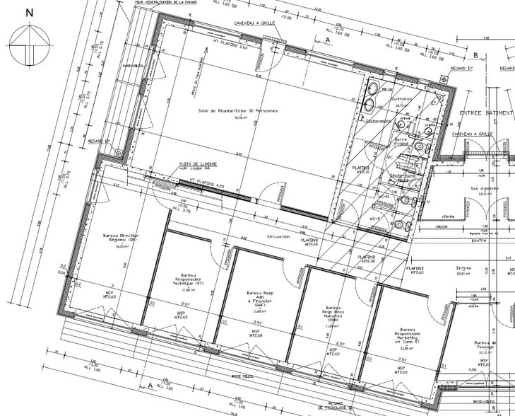 Bureau dans Saint-Léger-de-Linières à vendre - Plan d’étage – Image 3 sur 4