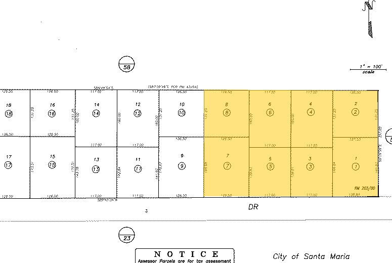 1401 W Fairway Dr, Santa Maria, CA à louer - Plan cadastral – Image 3 sur 45