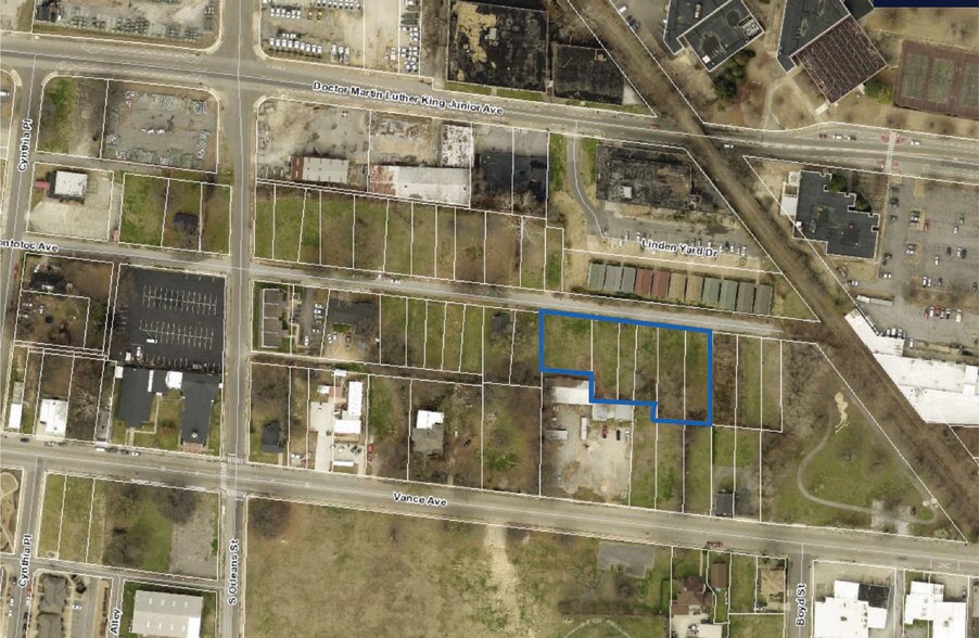 705 Pontotoc Ave, Memphis, TN à vendre - Aérien – Image 1 sur 2