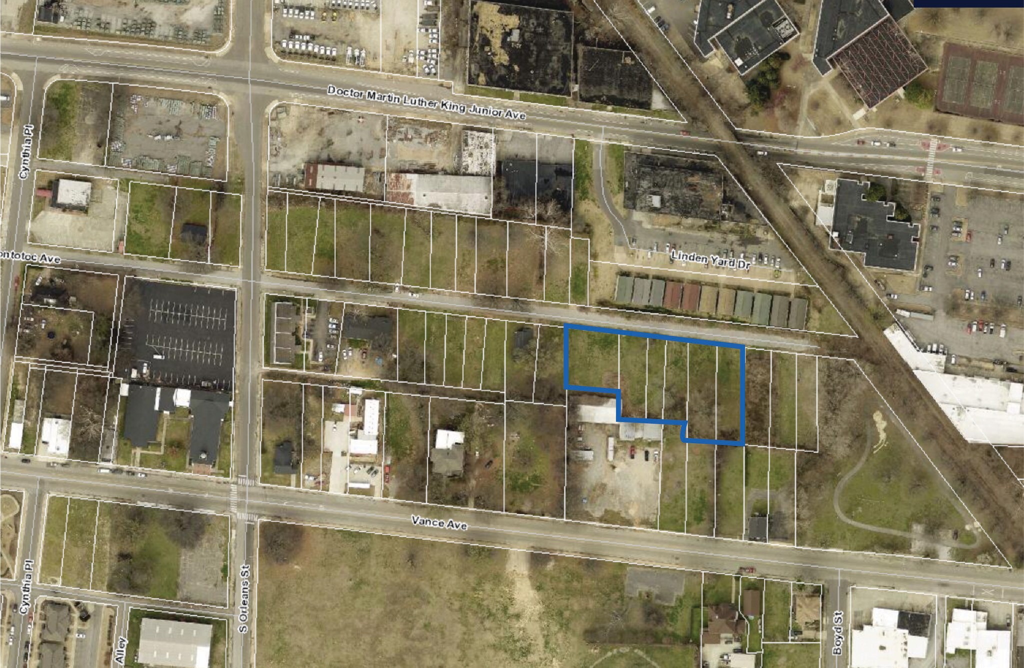 705 Pontotoc Ave, Memphis, TN à vendre Aérien– Image 1 sur 3