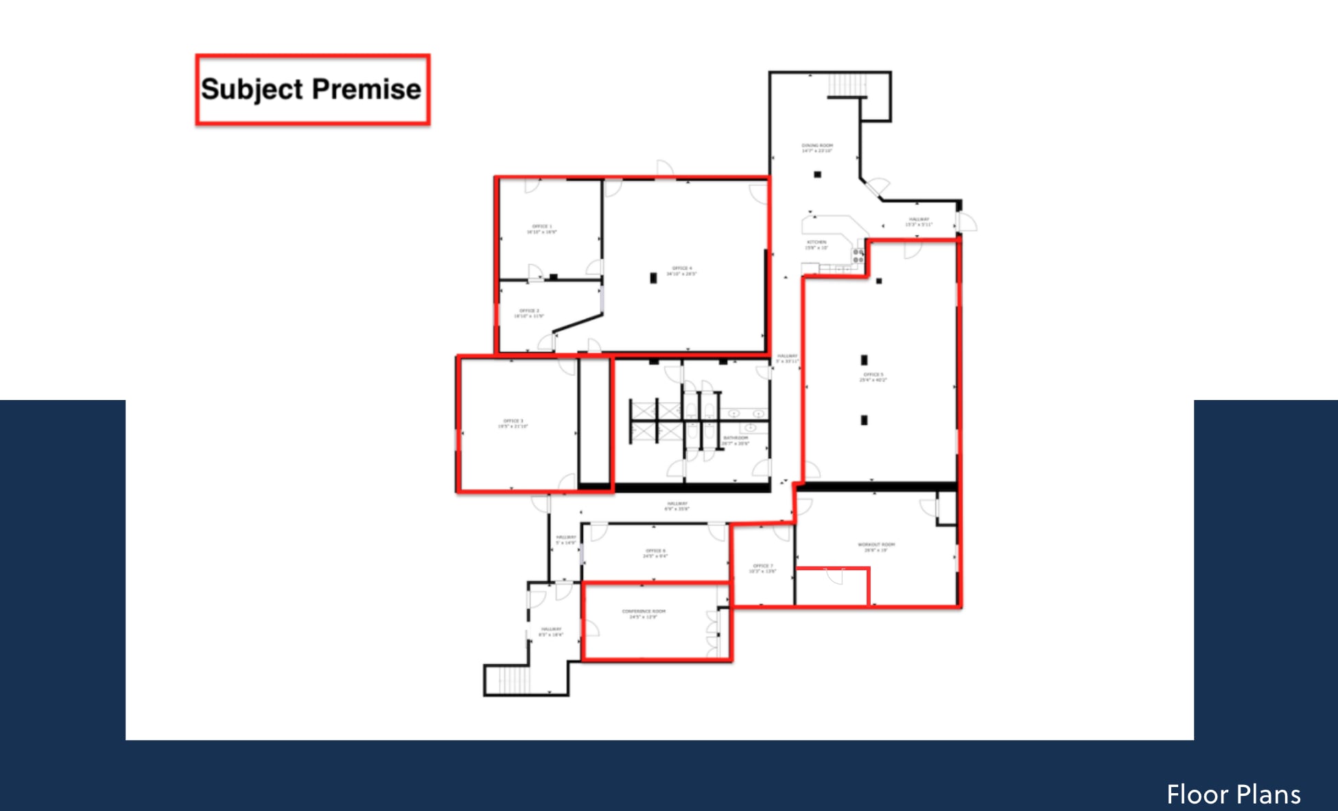 910 Brooks St, Missoula, MT à louer Plan d’étage– Image 1 sur 1