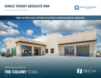 Plus de détails pour 3900 Memorial Dr, The Colony, TX - Local commercial à vendre
