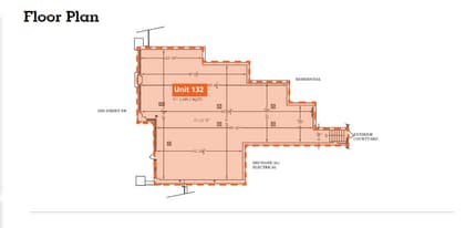 216 Riverfront Av SW, Calgary, AB à louer Plan d’étage– Image 1 sur 2