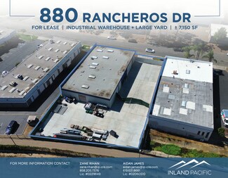 Plus de détails pour 880 Rancheros Dr, San Marcos, CA - Industriel/Logistique à louer