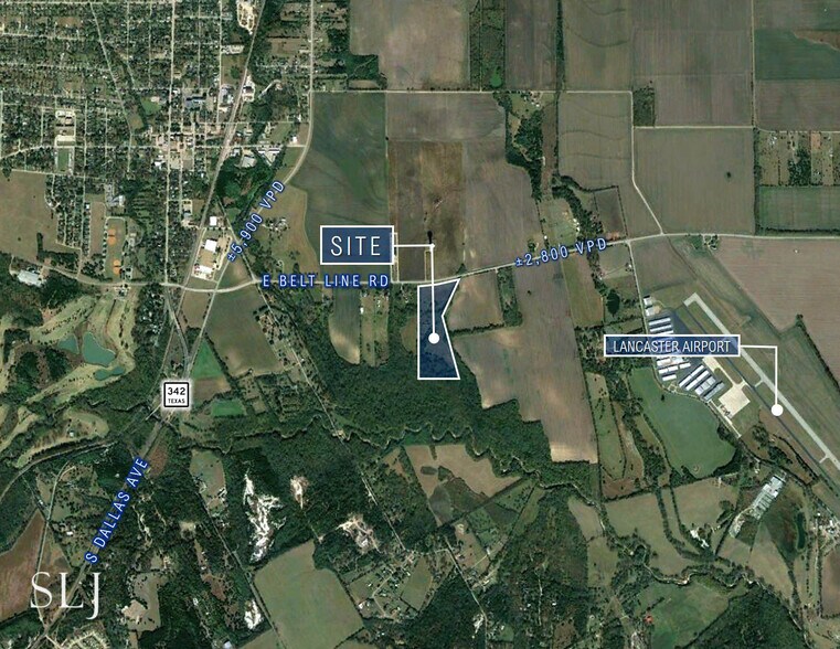 910 E Beltline Rd, Lancaster, TX à vendre - Aérien – Image 2 sur 5