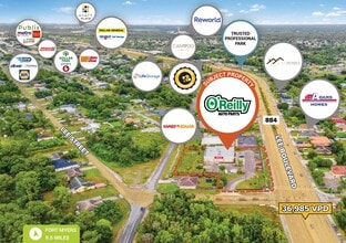 5003 Lee Blvd, Lehigh Acres, FL - VUE AÉRIENNE  vue de carte