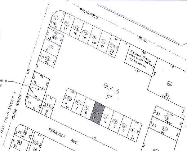 16838 E Parkview Ave, Fountain Hills, AZ à louer - Plan cadastral – Image 2 sur 2