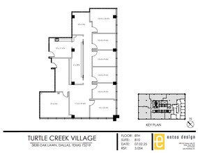 3838 Oak Lawn Ave, Dallas, TX à louer Plan d’étage– Image 1 sur 1