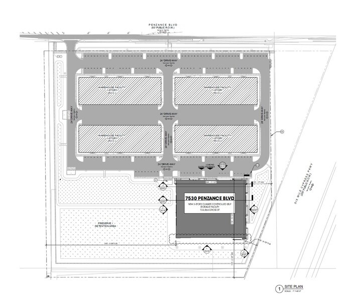 7530 Penzance Blvd, Fort Myers, FL à louer - Plan de site – Image 2 sur 2