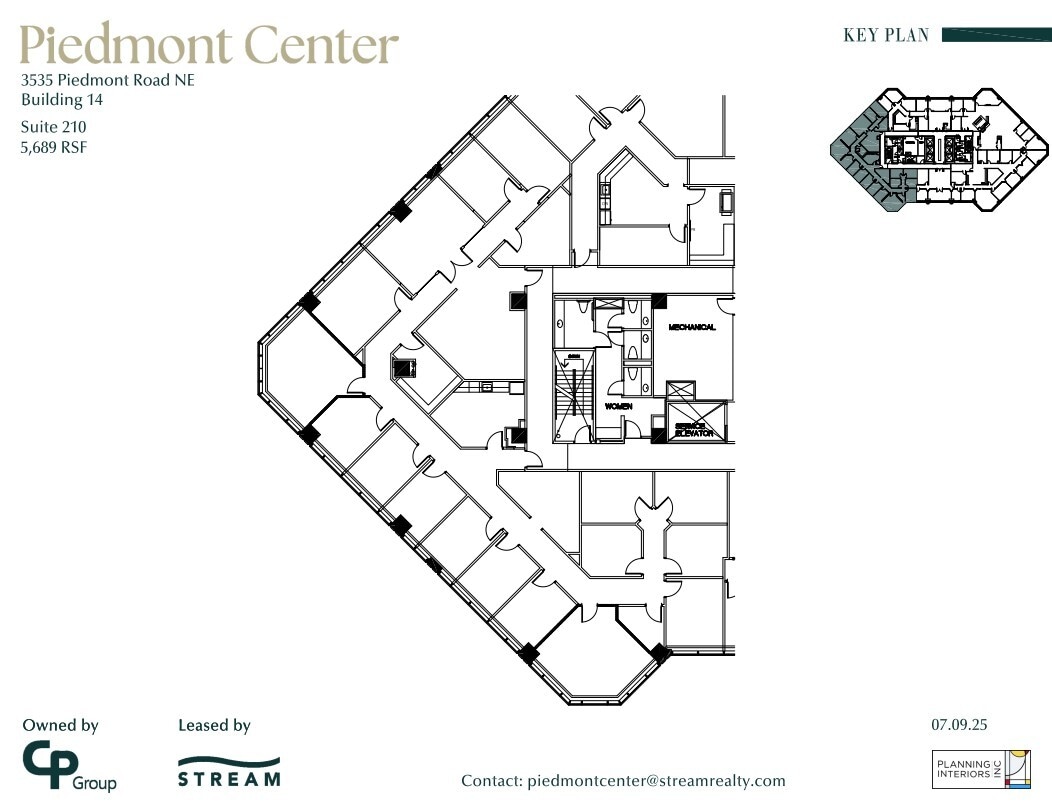 3495 Piedmont Rd NE, Atlanta, GA à louer Plan d’étage– Image 1 sur 1