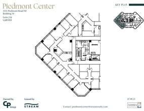 3495 Piedmont Rd NE, Atlanta, GA à louer Plan d’étage– Image 1 sur 1