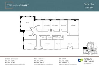 5000 Legacy Dr, Plano, TX à louer Plan d’étage– Image 1 sur 1