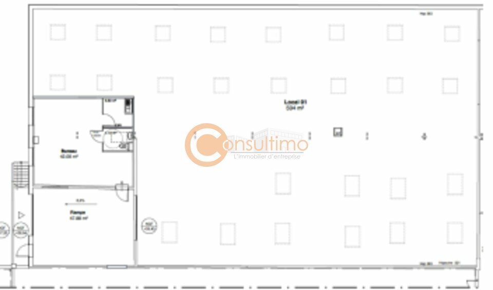 Industriel/Logistique dans Artigues-près-Bordeaux à louer - Plan d’étage – Image 3 sur 5