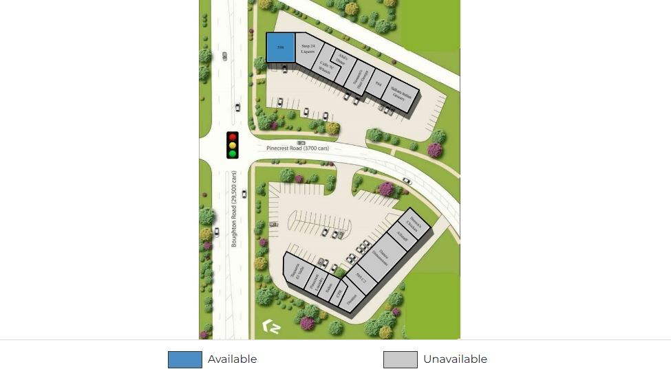 595 N Pinecrest Rd, Bolingbrook, IL à louer - Plan de site – Image 3 sur 3