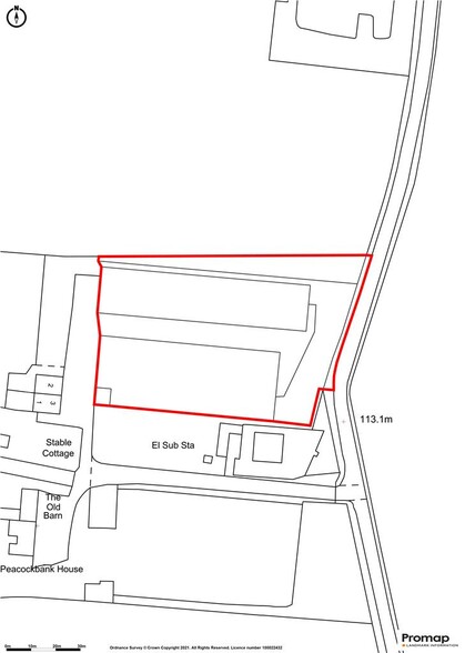 High Peacockbank, Stewarton à vendre - Plan de site – Image 2 sur 2