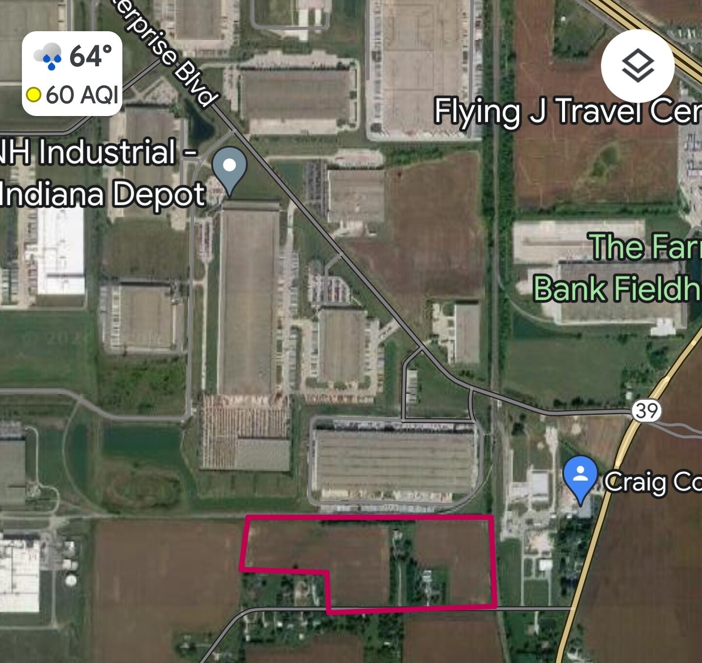 750 W 125 S, Lebanon, IN à vendre Aérien– Image 1 sur 2