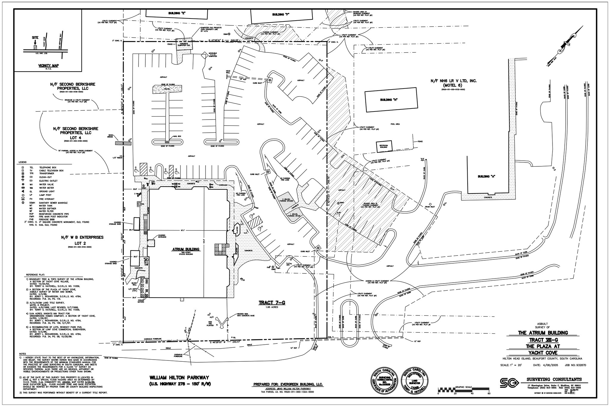 840 William Hilton Pky, Hilton Head Island, SC à louer Plan de site– Image 1 sur 1