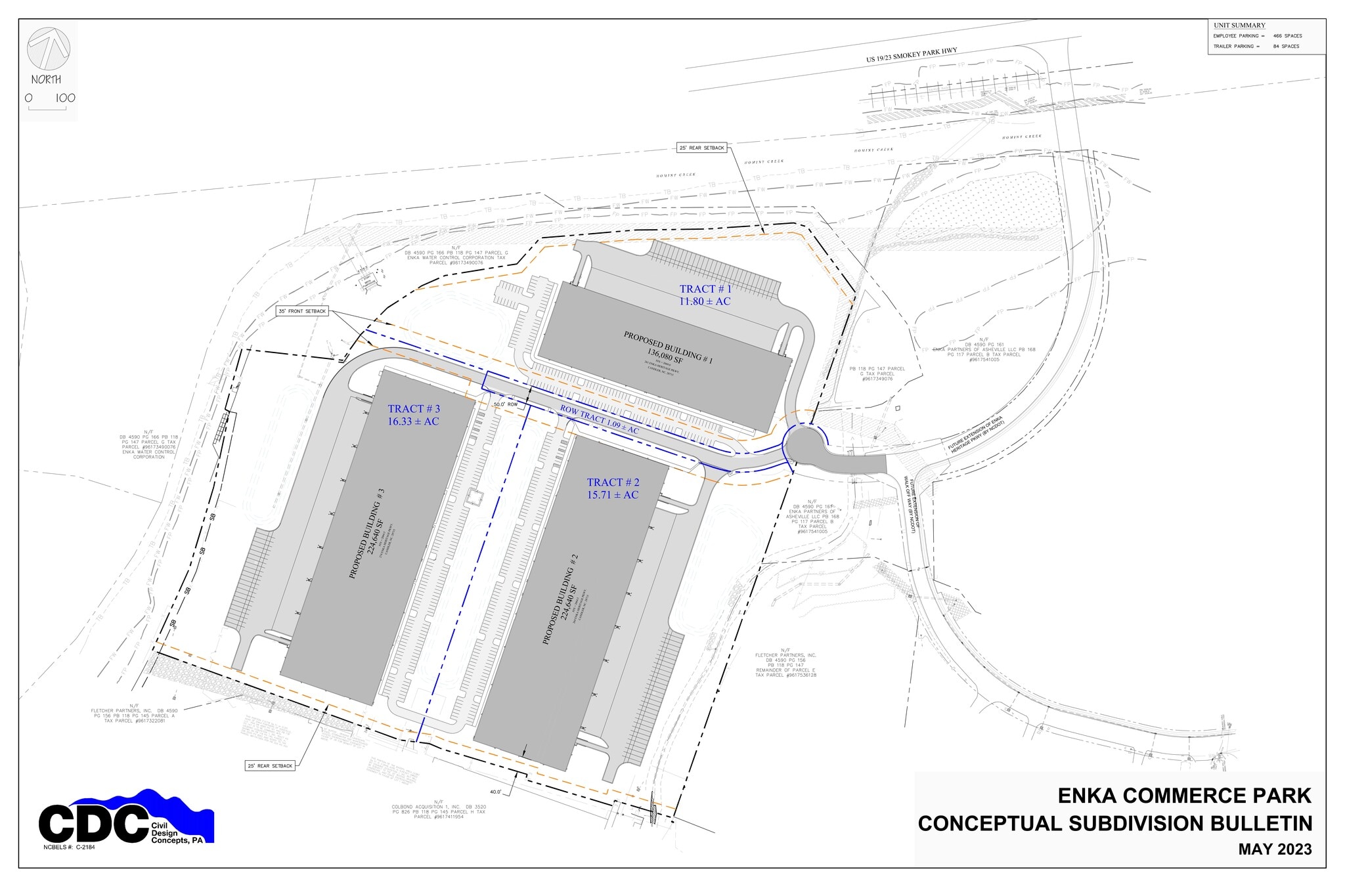 261 Enka Heritage Parkway, Candler, NC à louer Plan de site– Image 1 sur 1