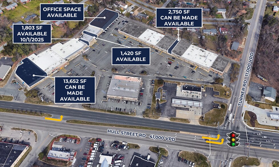 7100-7228 Hull Street Rd, Richmond, VA à louer - Photo de l’immeuble – Image 3 sur 7