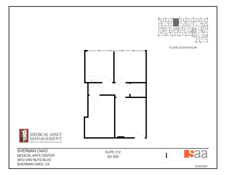 4910 Van Nuys Blvd, Sherman Oaks, CA à louer - Plan de site – Image 2 sur 11