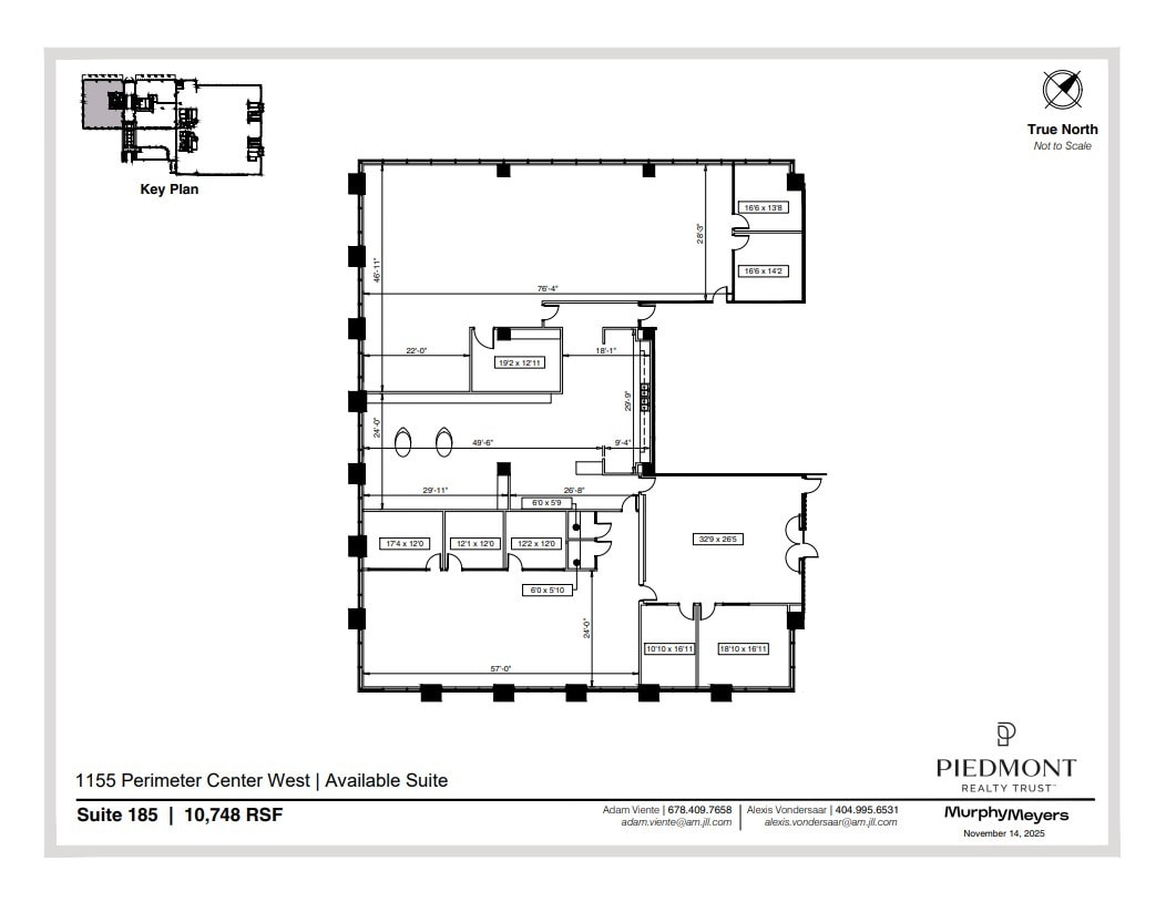 1155 Perimeter Ctr W, Atlanta, GA à louer Plan d’étage– Image 1 sur 1