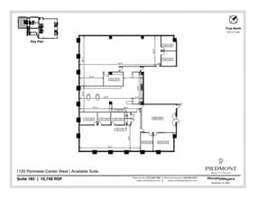 1155 Perimeter Ctr W, Atlanta, GA à louer Plan d’étage– Image 1 sur 1