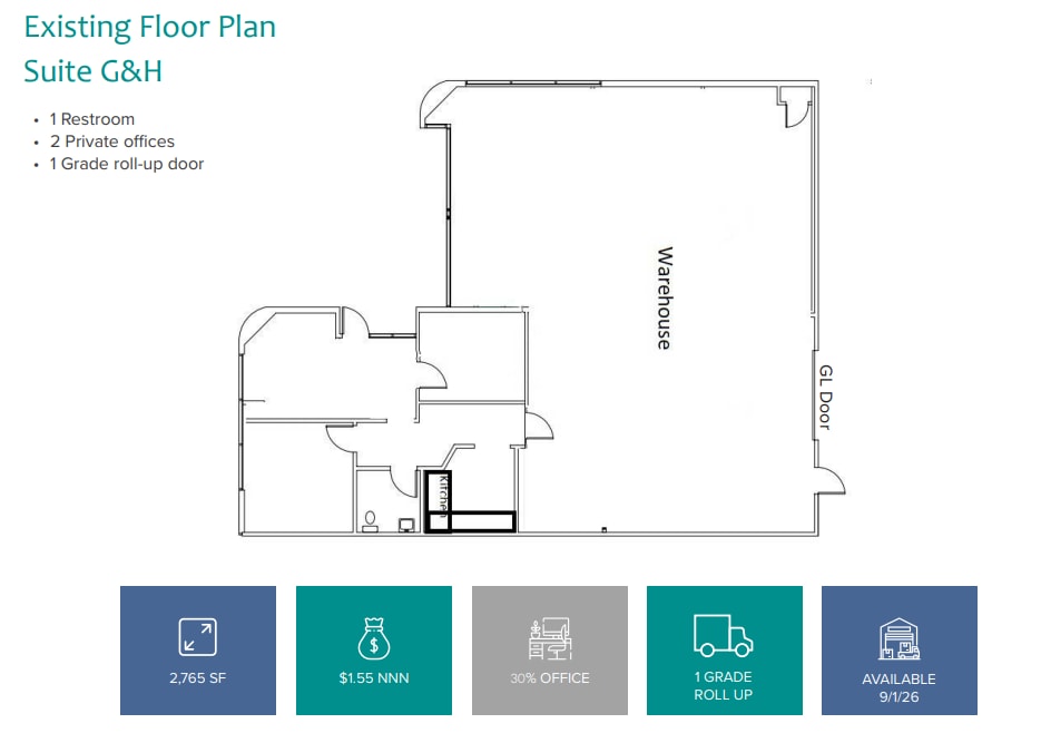 2720 Loker Ave W, Carlsbad, CA à louer Plan d’étage– Image 1 sur 1