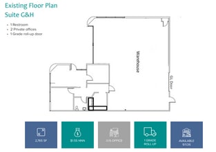 2720 Loker Ave W, Carlsbad, CA à louer Plan d’étage– Image 1 sur 1