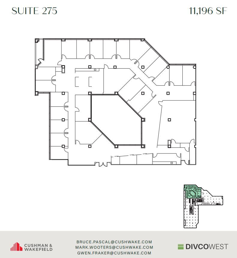 1255 23rd St NW, Washington, DC à louer Plan d’étage– Image 1 sur 1