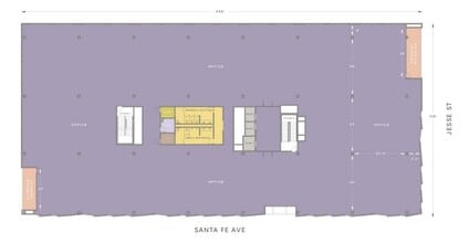 640 S Santa Fe Ave, Los Angeles, CA à louer Plan d’étage– Image 1 sur 1
