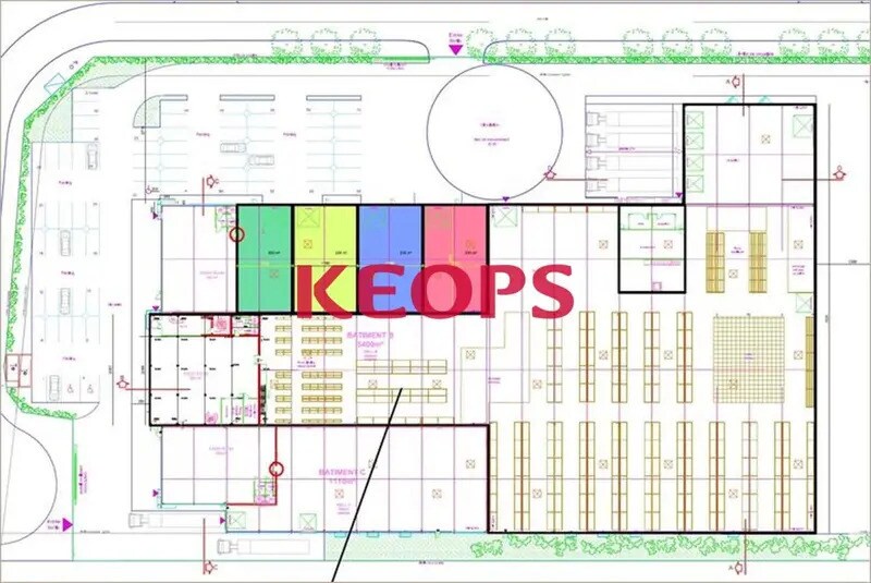 Local d’activités dans Plaisance-du-Touch à louer - Plan d’étage – Image 3 sur 10