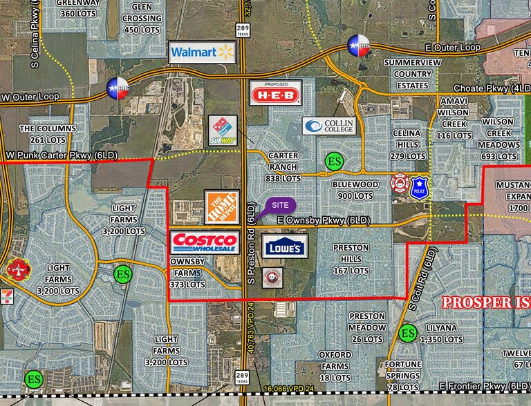 Preston & Ownsby Parkway, Celina, TX à louer - Photo de l’immeuble – Image 3 sur 7